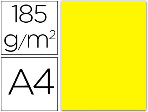 Cartolina guarro din a4 amarelo canario 185 gr pack de 50 folhas , Guarro , 54746 , 3148954222516